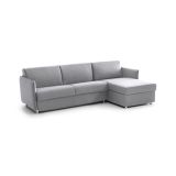 Divano letto 4 posti grigio 260x160cm - Sumirago