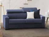 Divano letto apertura girevole blu 160x95cm - Alinia