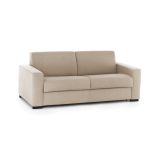 Divano letto certificato beige 180x95cm - Asimi