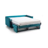 Divano letto classico azzurro 200x95cm - Cecina