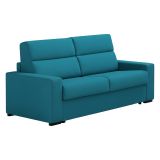 Divano letto compatto azzurro 220x95cm - Marcon