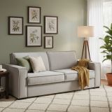 Divano letto compatto grigio 200x95cm - Amapola