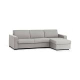 Divano letto compatto grigio 260x95cm - Allegria