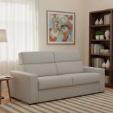 Divano letto compatto grigio chiaro 220x95cm - Marcon