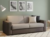 Divano letto compatto grigio e antracite 180x95cm - Asimi