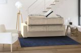 Divano letto con penisola beige 280x95cm - Allevatore