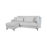 Divano Letto con Penisola Beige Contenitore 207x157 cm, Lavabile - Propata