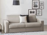 Divano letto con porta cuscini tortora 180x95cm - Asimi