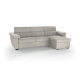 Divano letto contenitore beige 285x160cm - Priverno