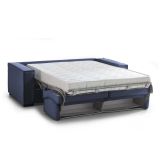 Divano letto contenitore blu 180x95cm - Alano