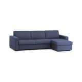 Divano letto contenitore blu 260x95cm - Allegria