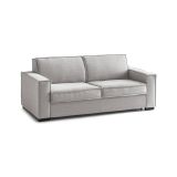 Divano letto contenitore grigio 200x95cm - Adalberto
