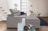 Divano letto contenitore grigio 280x95cm - Alibabah