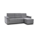 Divano letto contenitore grigio 285x160cm - Esca