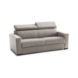 Divano letto contenitore tortora 200x95cm - Amalfi