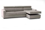 Divano letto contenitore tortora 260x95cm - Alibella