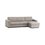 Divano letto contenitore tortora 280x95cm - Aika