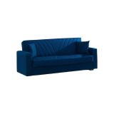 Divano letto design blu 214x81cm - Adda