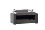 Divano letto design grigio 160x85cm - Anikide