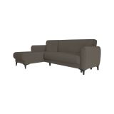 Divano letto design marrone 230x153cm - Aber