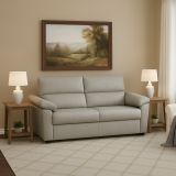 Divano letto doppio beige 205x95cm - Contrada