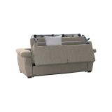 Divano letto doppio tortora 205x95cm - Contrada