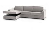 Divano letto due piazze grigio 280x95cm - Allaida