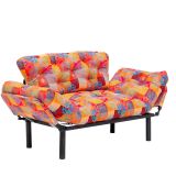 Divano letto economico design multicolore 155x70cm - Guchol
