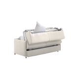 Divano letto elegante beige 160x95cm - Follina