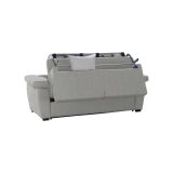 Divano letto elegante grigio chiaro 205x95cm - Contrada