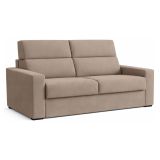 Divano letto elegante tortora 180x95cm - None