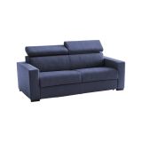 Divano letto idrorepellente blu 200x95cm - Amalfi