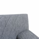 Divano letto in legno grigio 181x81cm - Apicella