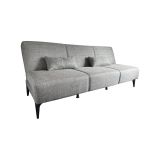 Divano letto in legno grigio 190x70cm - Aza