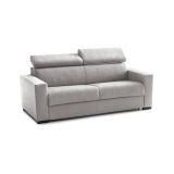 Divano letto in tessuto grigio 200x95cm - Amalfi