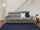 Divano letto in tessuto tortora 180x95cm - Aieie