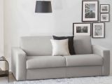 Divano letto lavabile grigio 200x95cm - Zinnia