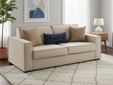 Divano letto matrimoniale beige 220x95cm - Asteroide