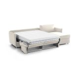 Divano letto matrimoniale beige 260x160cm - Sumirago