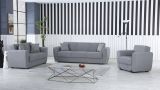 Divano letto matrimoniale grigio 223x80cm - Nox