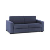 Divano letto moderno blu 200x95cm - Zinnia
