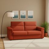 Divano letto per ospiti arancione 185x95cm - Rigolato