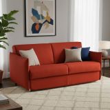 Divano letto per ospiti arancione 200x95cm - Cecina