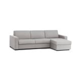 Divano letto per ospiti grigio 280x95cm - Aika