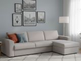 Divano letto per ospiti grigio 280x95cm - Aika