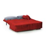 Divano letto per ospiti rosso 165x90cm - Antal