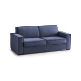 Divano letto reclinabile blu 160x95cm - Alk