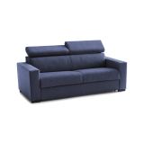 Divano letto reclinabile blu 180x95cm - Annalara