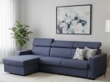 Divano letto reclinabile blu 260x95cm - Aloet
