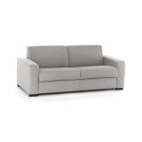 Divano letto reclinabile grigio 220x95cm - Estia